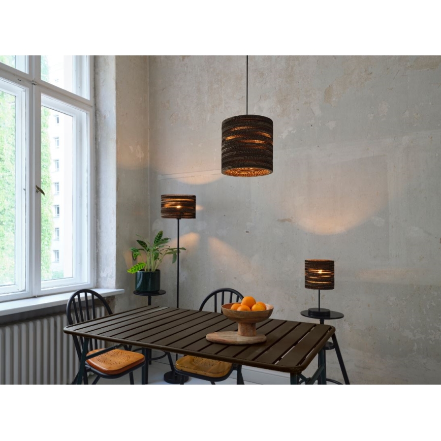 Ledvance - Chandelier on a string DECOR CARDBOARD 1xE27/15W/230V d. 25 cm