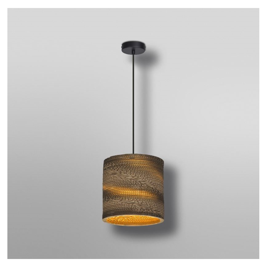 Ledvance - Chandelier on a string DECOR CARDBOARD 1xE27/15W/230V d. 25 cm