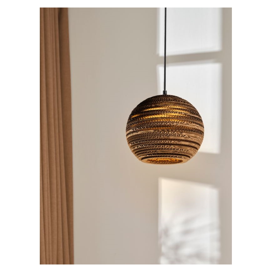 Ledvance - Chandelier on a string DECOR CARDBOARD 1xE27/15W/230V d. 26 cm