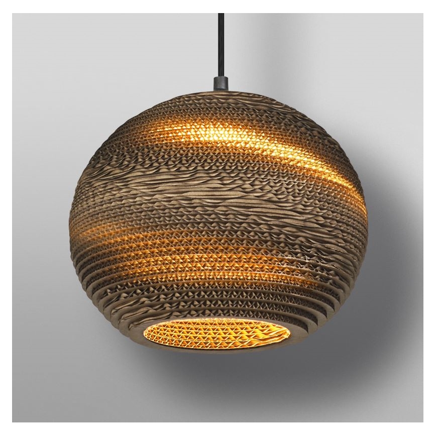 Ledvance - Chandelier on a string DECOR CARDBOARD 1xE27/15W/230V d. 26 cm