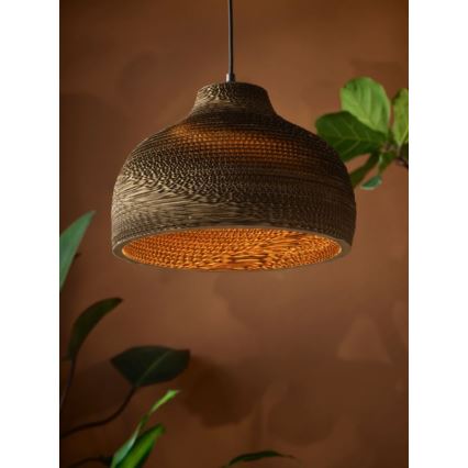 Ledvance - Chandelier on a string DECOR CARDBOARD 1xE27/15W/230V d. 36 cm