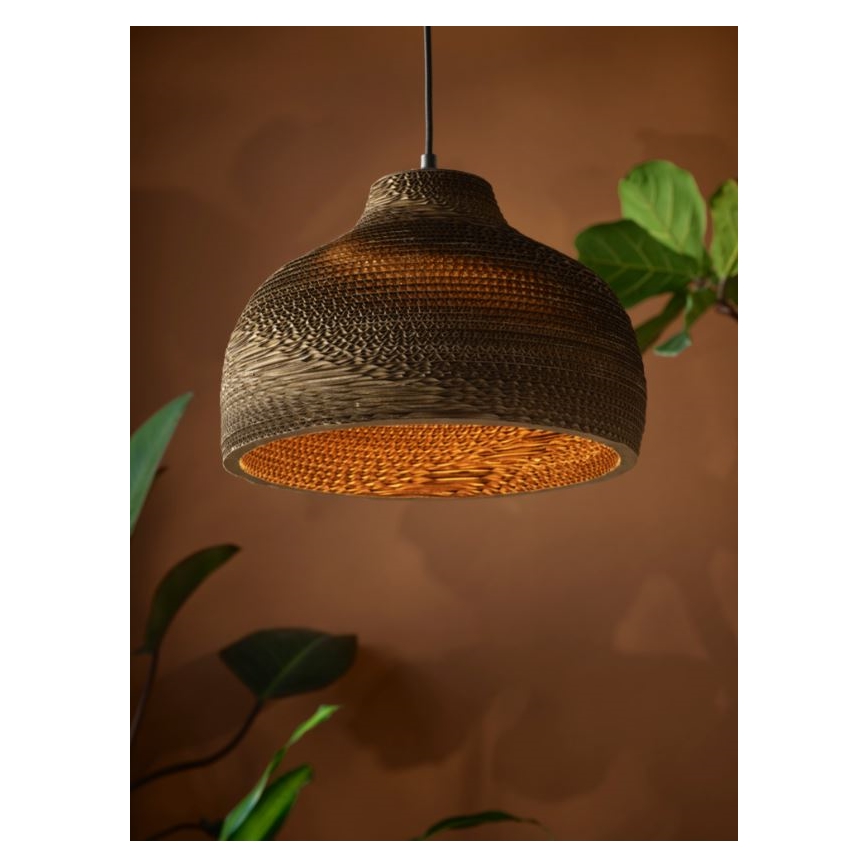 Ledvance - Chandelier on a string DECOR CARDBOARD 1xE27/15W/230V d. 36 cm