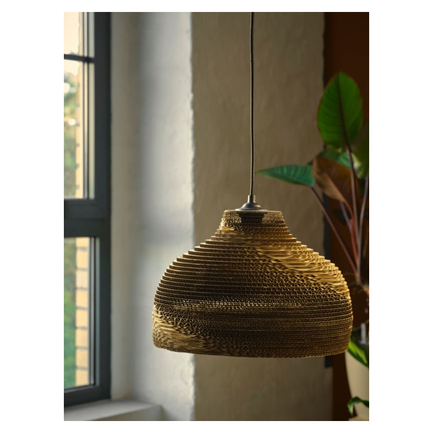 Ledvance - Chandelier on a string DECOR CARDBOARD 1xE27/15W/230V d. 36 cm