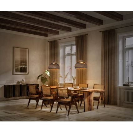 Ledvance - Chandelier on a string DECOR CARDBOARD 1xE27/15W/230V d. 36 cm