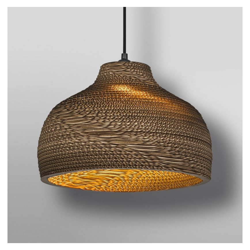 Ledvance - Chandelier on a string DECOR CARDBOARD 1xE27/15W/230V d. 36 cm