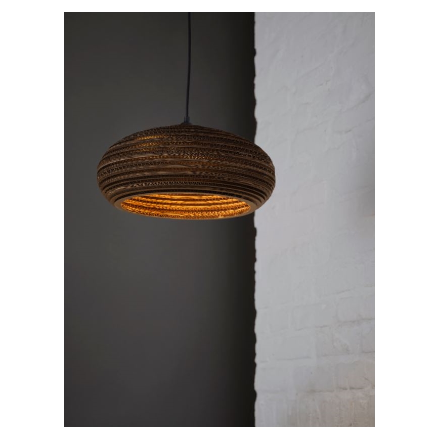 Ledvance - Chandelier on a string DECOR CARDBOARD 1xE27/15W/230V d. 40 cm
