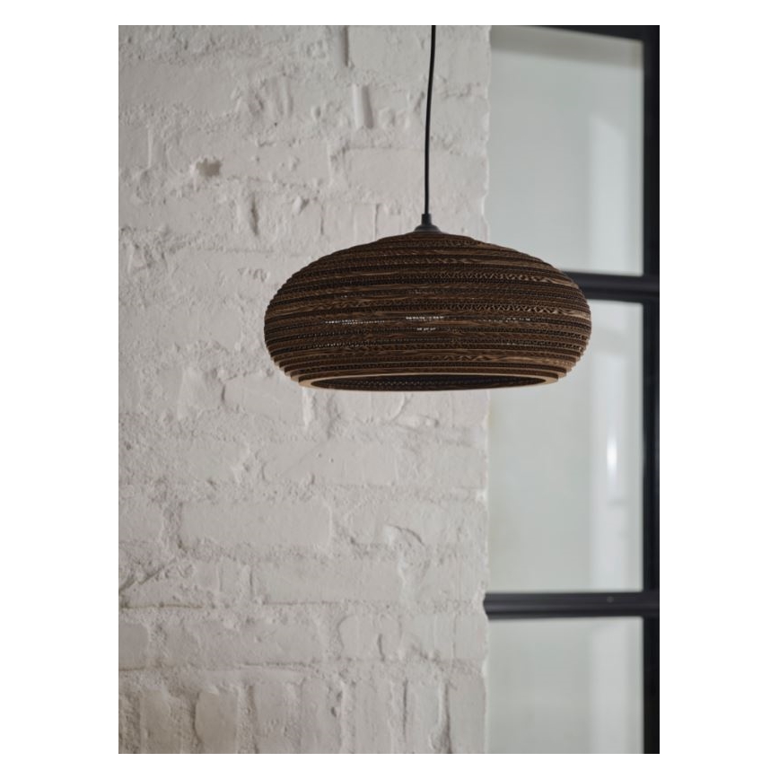 Ledvance - Chandelier on a string DECOR CARDBOARD 1xE27/15W/230V d. 40 cm