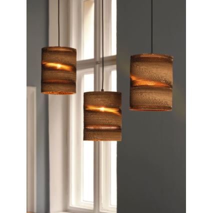 Ledvance - Chandelier on a string DECOR CARDBOARD 3xE27/15W/230V