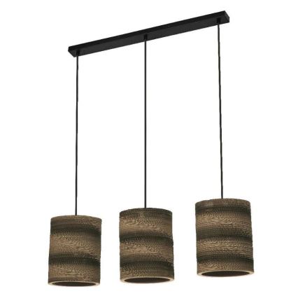 Ledvance - Chandelier on a string DECOR CARDBOARD 3xE27/15W/230V