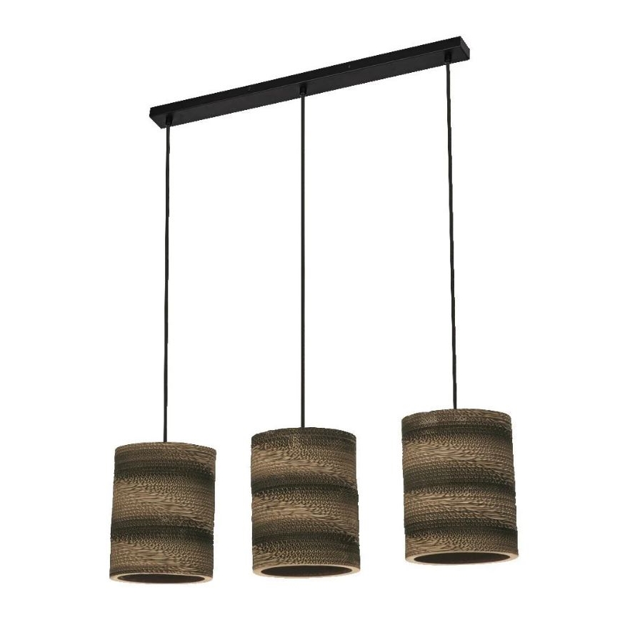 Ledvance - Chandelier on a string DECOR CARDBOARD 3xE27/15W/230V