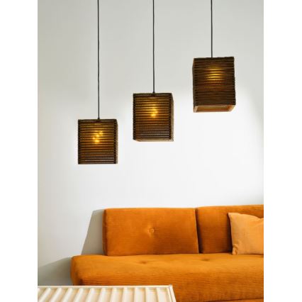 Ledvance - Chandelier on a string DECOR CARDBOARD 3xE27/15W/230V