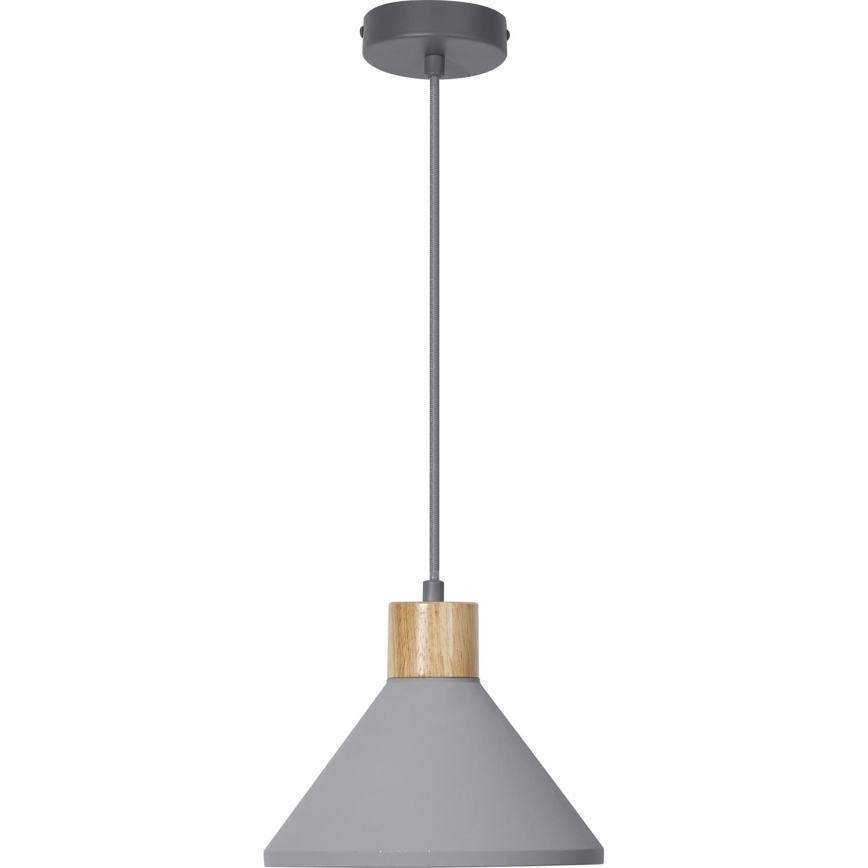 Ledvance - Chandelier on a string DECOR CONCRETE 1xE27/15W/230V d. 22 cm concrete grey