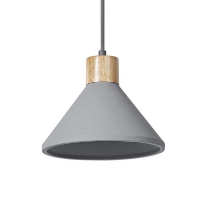 Ledvance - Chandelier on a string DECOR CONCRETE 1xE27/15W/230V d. 22 cm concrete grey