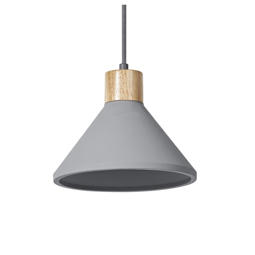 Ledvance - Chandelier on a string DECOR CONCRETE 1xE27/15W/230V d. 22 cm concrete grey