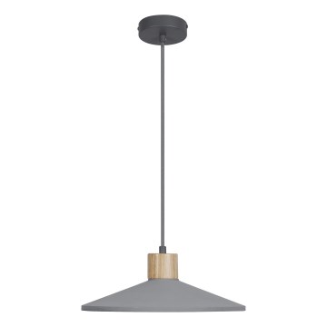 Ledvance - Chandelier on a string DECOR CONCRETE 1xE27/15W/230V d. 32 cm concrete grey