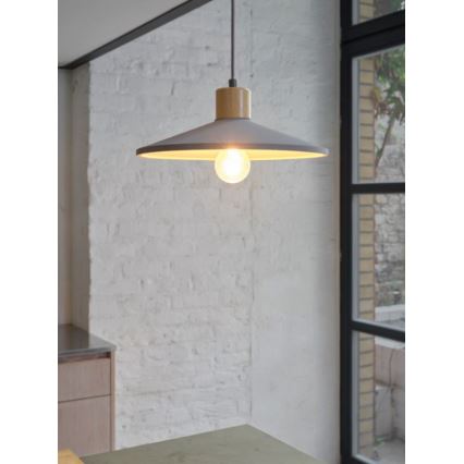 Ledvance - Chandelier on a string DECOR CONCRETE 1xE27/15W/230V d. 32 cm concrete grey