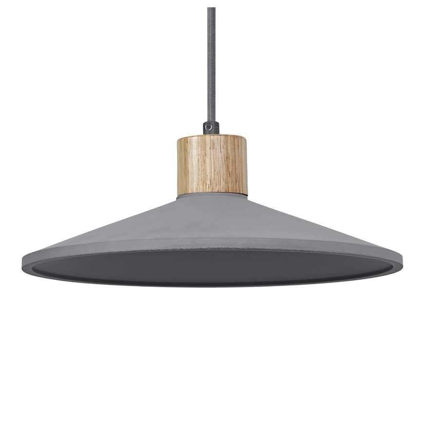 Ledvance - Chandelier on a string DECOR CONCRETE 1xE27/15W/230V d. 32 cm concrete grey