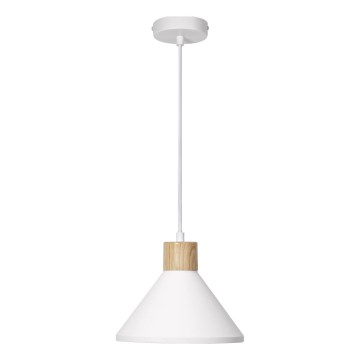 Ledvance - Chandelier on a string DECOR PLASTER 1xE27/25W/230V d. 22 cm plaster white