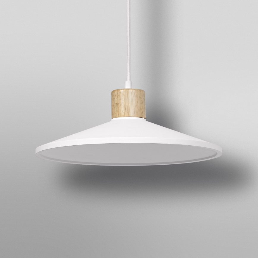 Ledvance - Chandelier on a string DECOR PLASTER 1xE27/25W/230V d. 32 cm plaster white