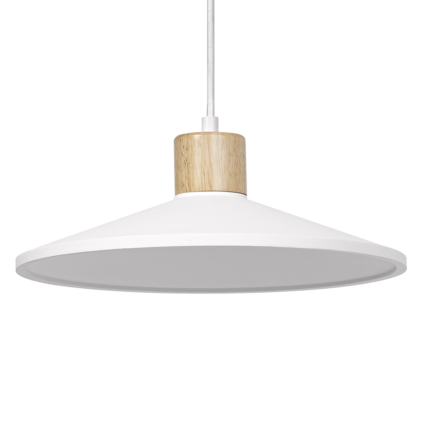 Ledvance - Chandelier on a string DECOR PLASTER 1xE27/25W/230V d. 32 cm plaster white
