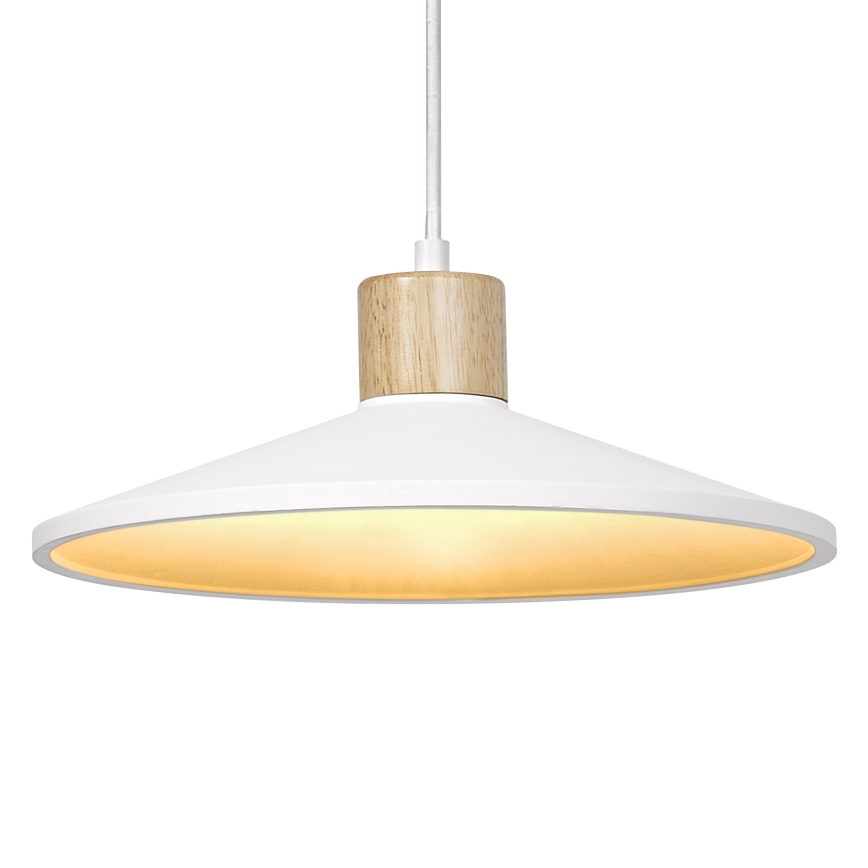 Ledvance - Chandelier on a string DECOR PLASTER 1xE27/25W/230V d. 32 cm plaster white