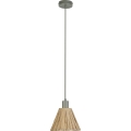 Ledvance - Chandelier on a string DECOR RAFFIA 1xE27/15W/230V raffia bast