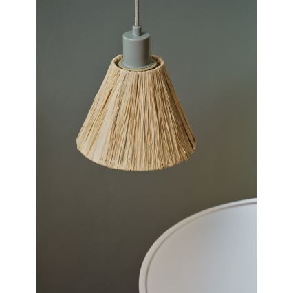 Ledvance - Chandelier on a string DECOR RAFFIA 1xE27/15W/230V raffia bast