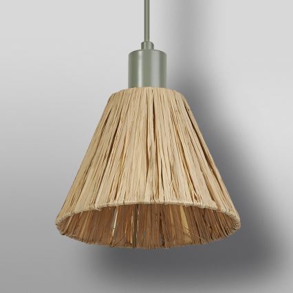 Ledvance - Chandelier on a string DECOR RAFFIA 1xE27/15W/230V raffia bast