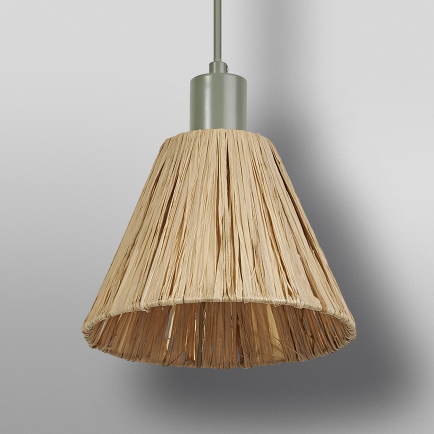 Ledvance - Chandelier on a string DECOR RAFFIA 1xE27/15W/230V raffia bast