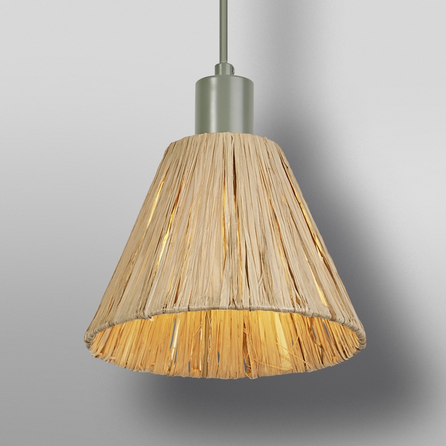 Ledvance - Chandelier on a string DECOR RAFFIA 1xE27/15W/230V raffia bast