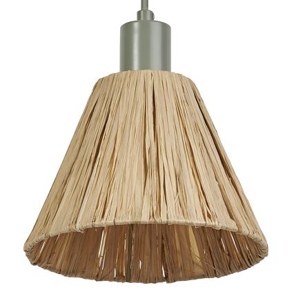 Ledvance - Chandelier on a string DECOR RAFFIA 1xE27/15W/230V raffia bast