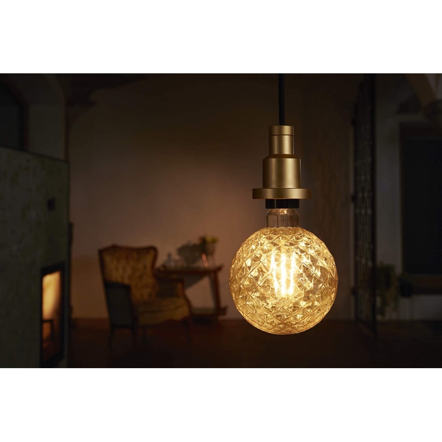 Ledvance - Chandelier on a string PENDULUM 1xE27/60W/230V golden