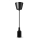 Ledvance - Chandelier on a string PENDULUM BELL 1xE27/15W/230V black