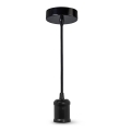 Ledvance - Chandelier on a string PENDULUM ROBBIN 1xE27/15W/230V black