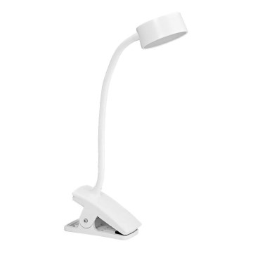 Ledvance - CYLINDER LED Dimmable Touch Clip-On Desk Lamp LED/4.8W/5V 3000-6500K White