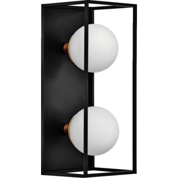 Ledvance - DECOR SQUARE Outdoor Wall Light 2xG9/28W/230V IP44