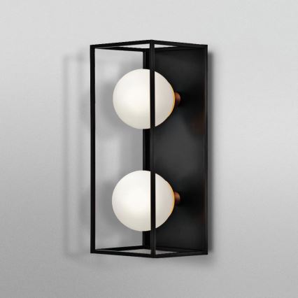 Ledvance - DECOR SQUARE Outdoor Wall Light 2xG9/28W/230V IP44