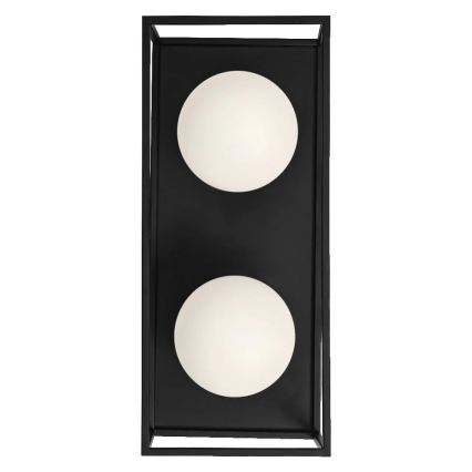 Ledvance - DECOR SQUARE Outdoor Wall Light 2xG9/28W/230V IP44