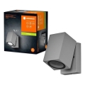 Ledvance - ENDURA CLASSIC Outdoor wall light 1xGU10/35W/230V IP44 grey
