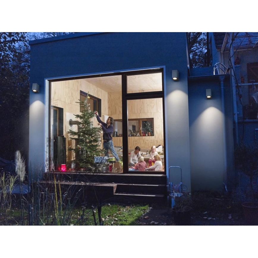 Ledvance - ENDURA CLASSIC Outdoor wall light 1xGU10/35W/230V IP44 grey