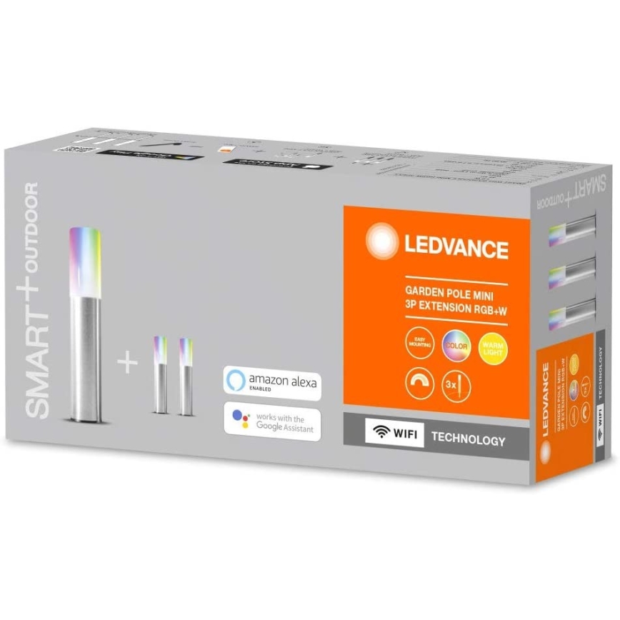 Ledvance - Extension SET 3x LED RGBW Outdoor lamp SMART+ MINI 3xLED/1,9W/230V IP44 Wi-Fi