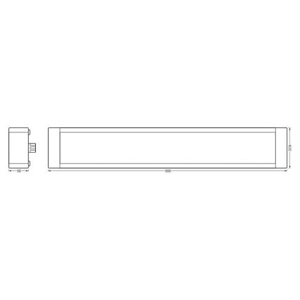 Ledvance - Extension set LED dimmable under kitchen cabinet light SMART+ UNDERCABINET LED/8W/24V 2700-6500K Wi-Fi