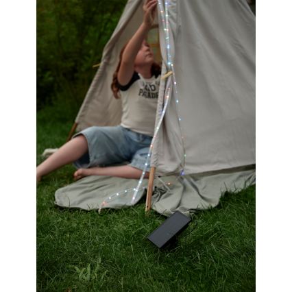 Ledvance - FLEX MAGIC 3m RGB LED Dimmable solar strip LED/1,2W/5V + Remote control