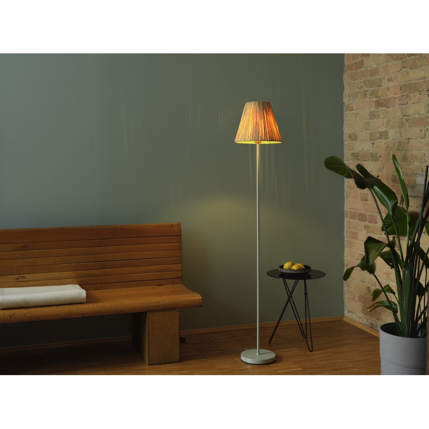 Ledvance - Floor lamp DECOR RAFFIA 1xE27/15W/230V raffia bast