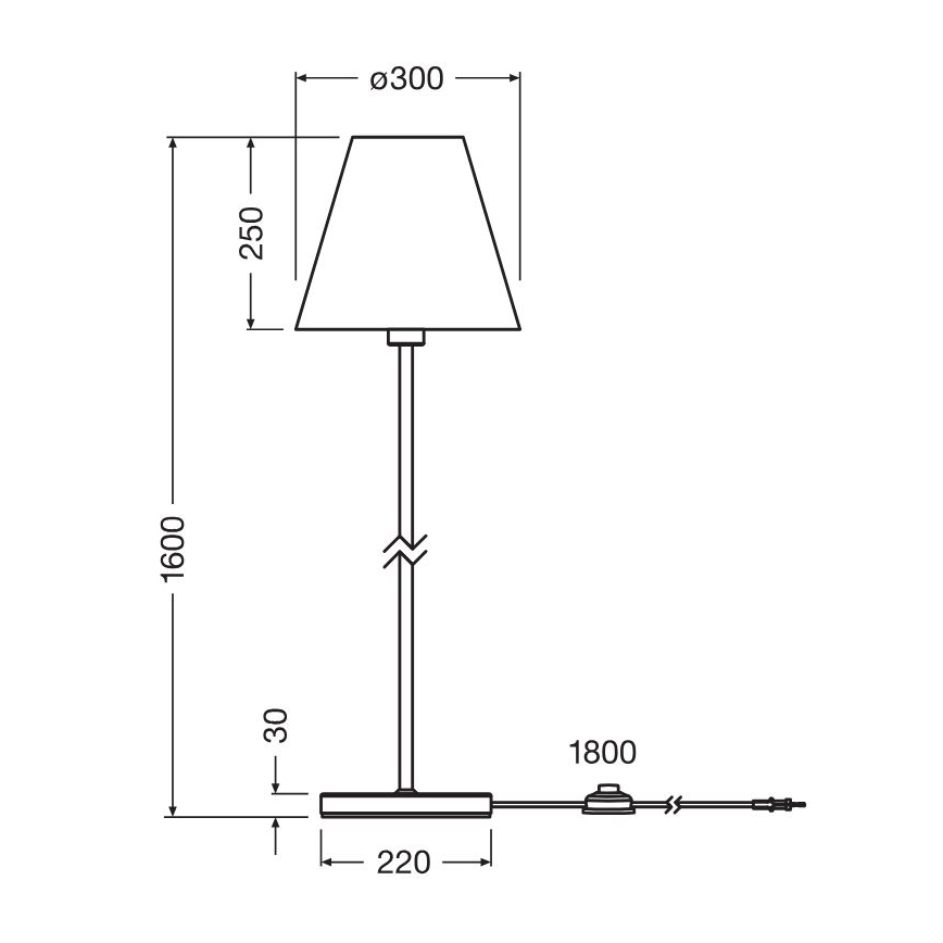Ledvance - Floor lamp DECOR RAFFIA 1xE27/15W/230V raffia bast