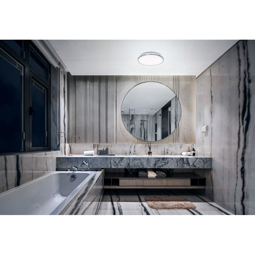 Ledvance - LED Bathroom ceiling light DISC LED/18W/230V 3000/4000K IP44