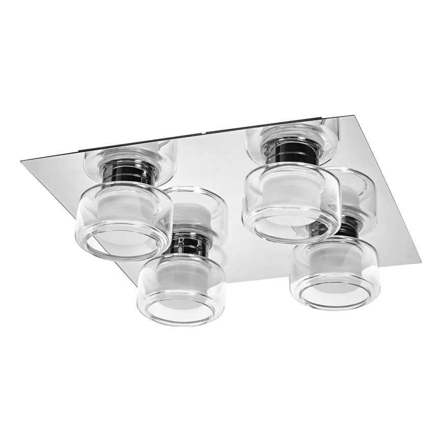 Ledvance - LED Bathroom ceiling light ORBIS FLAME 4xLED/5,5W/230V 3000/4000K IP44 chrome