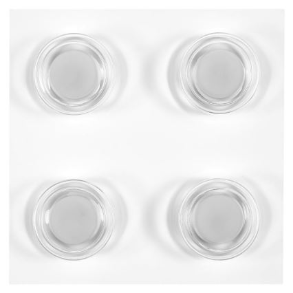 Ledvance - LED Bathroom ceiling light ORBIS FLAME 4xLED/5,5W/230V 3000/4000K IP44 white
