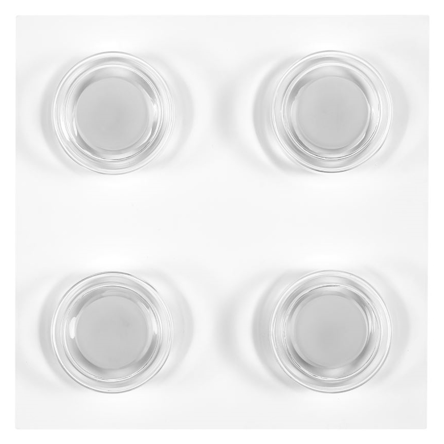 Ledvance - LED Bathroom ceiling light ORBIS FLAME 4xLED/5,5W/230V 3000/4000K IP44 white