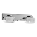 Ledvance - LED Bathroom wall light ORBIS FLAME 2xLED/5,5W/230V 3000/4000K IP44 chrome